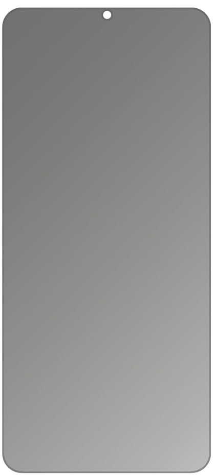 dipos Displayschutz für Samsung Galaxy A70, mattierte Oberfläche, Blickschutzfilter und perfekter Passform