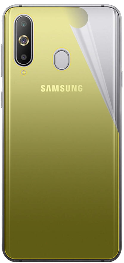 dipos Displayschutz für Samsung Galaxy A8s Rückseite, transparente Oberfläche, geringe Dicke und perfekte Passform