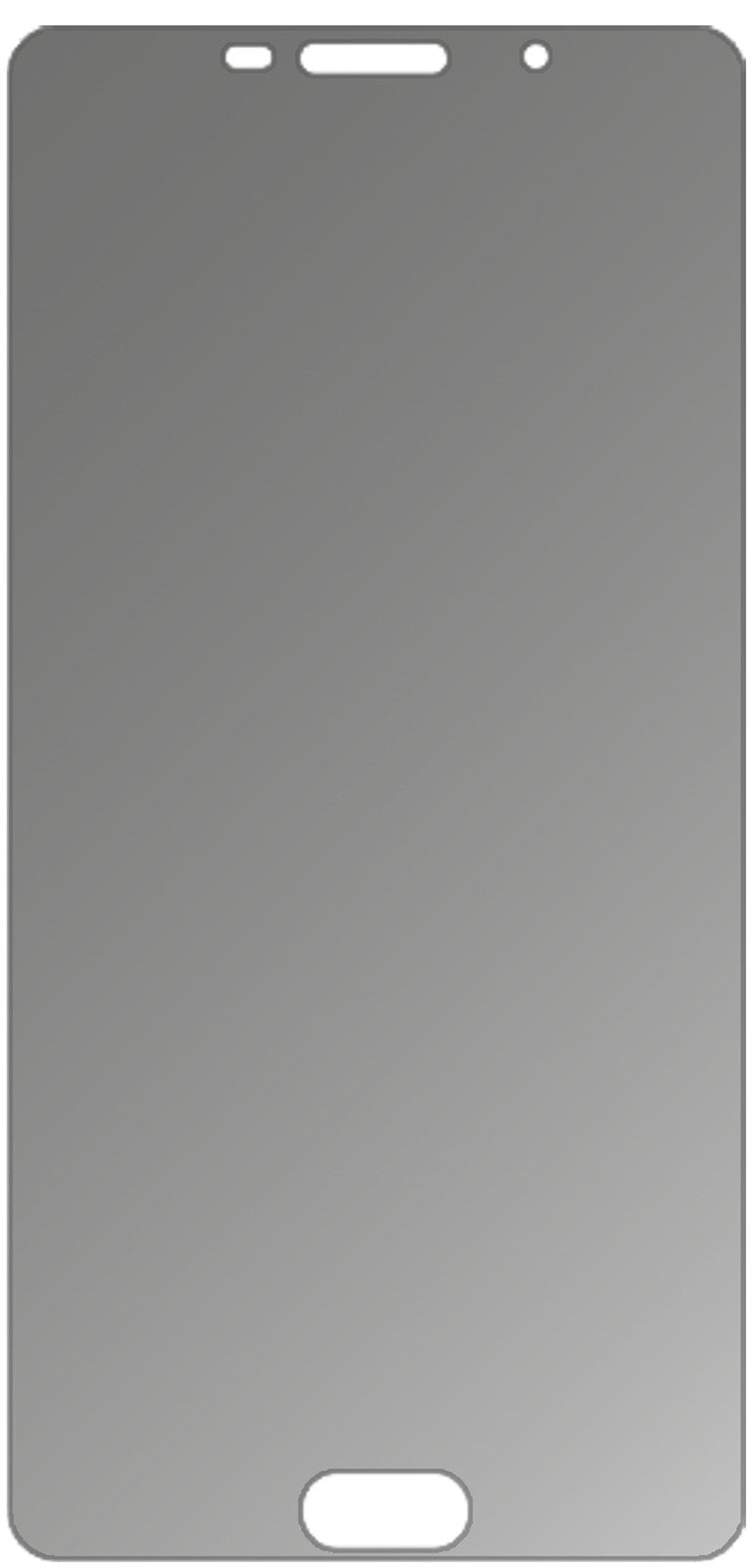 dipos Displayschutz für Samsung Galaxy A9 Pro (SM-A9100), mattierte Oberfläche, Blickschutzfilter und perfekter Passform