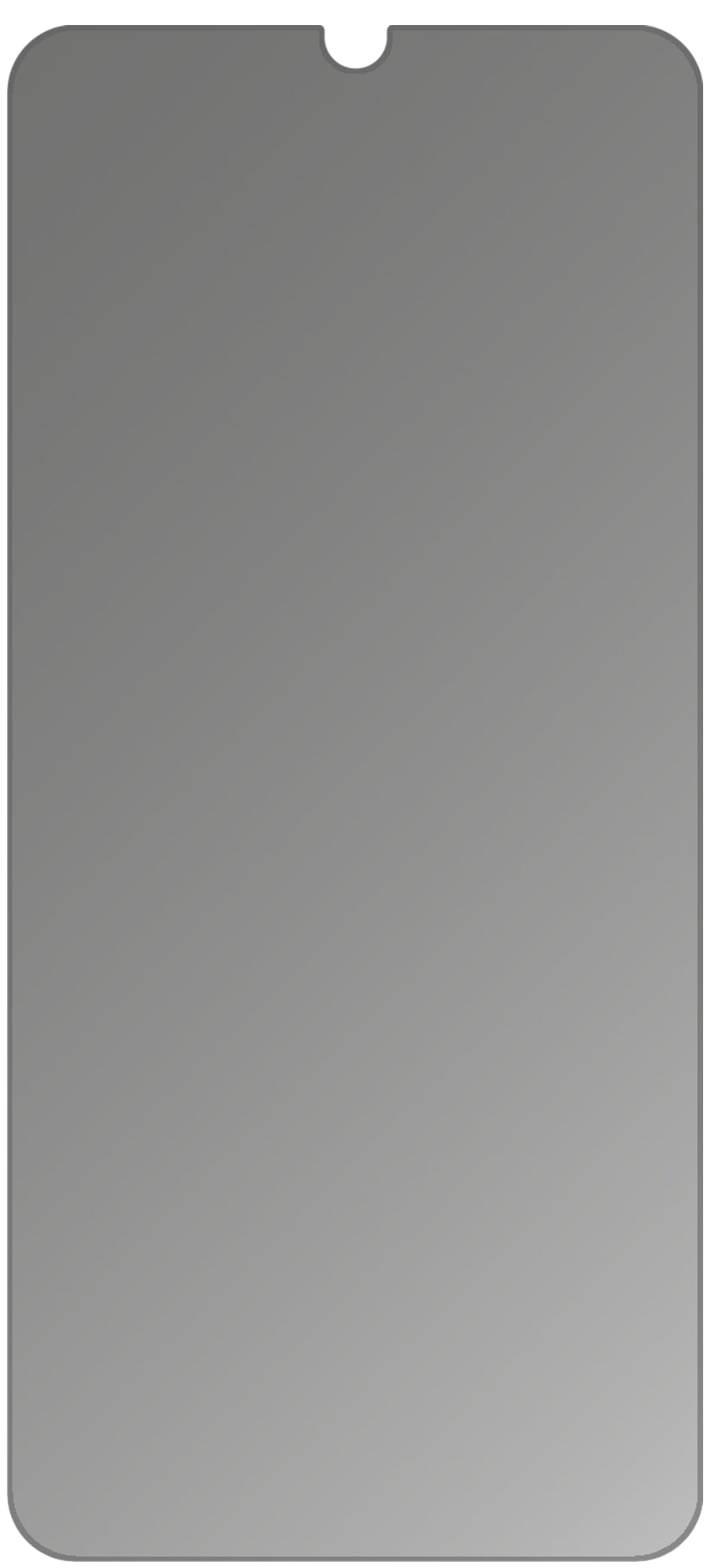 dipos Displayschutz für Samsung Galaxy F41, mattierte Oberfläche, Blickschutzfilter und perfekter Passform
