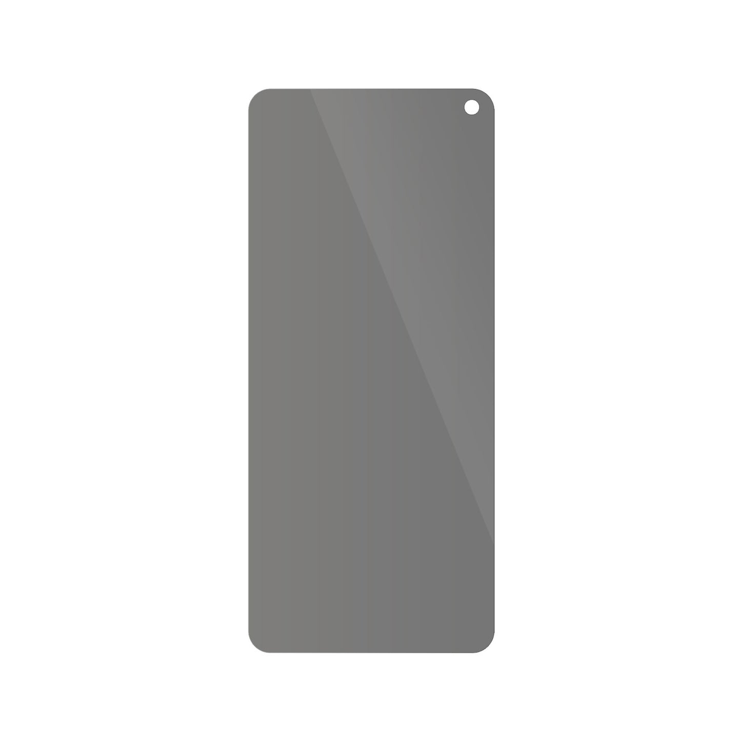 dipos Displayschutz für Samsung Galaxy F52, mit Blickschutzfilter und perfekter Passform auch für die Rundungen