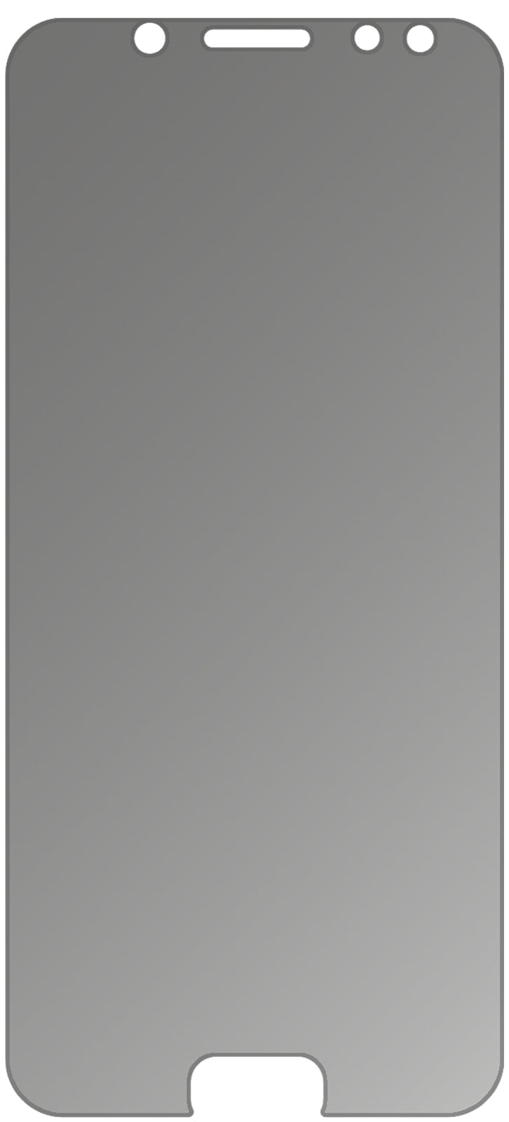 dipos Displayschutz für Samsung Galaxy J5 Pro (2017), mattierte Oberfläche, Blickschutzfilter und perfekter Passform