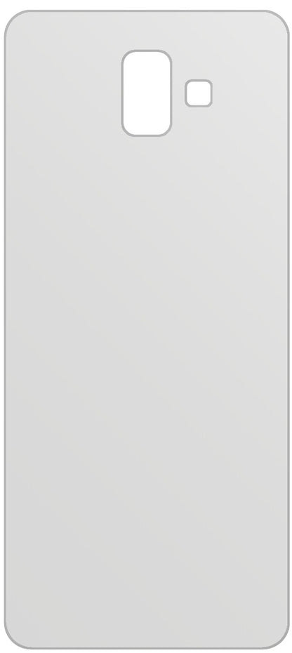 dipos Displayschutz für Samsung Galaxy J6 Plus (2018) Rückseite, mattierte Oberfläche, geringe Dicke und perfekte Passform