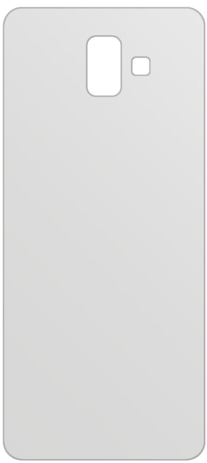 dipos Displayschutz für Samsung Galaxy J6 Plus (2018) Rückseite, mattierte Oberfläche, geringe Dicke und perfekte Passform