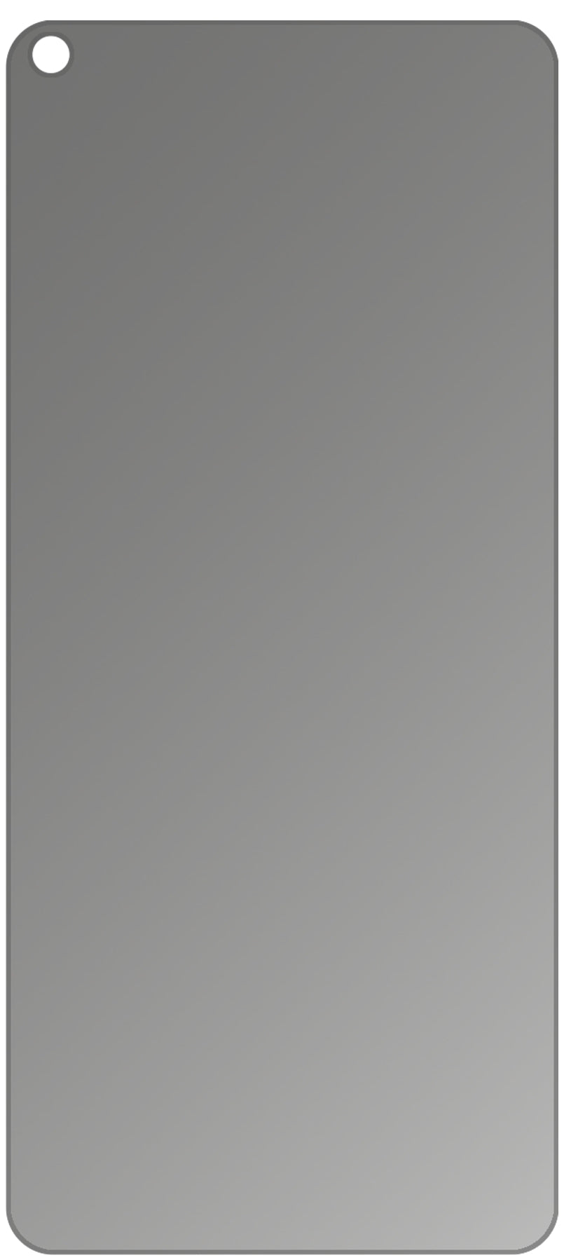 dipos Displayschutz für Samsung Galaxy M40, mattierte Oberfläche, Blickschutzfilter und perfekter Passform