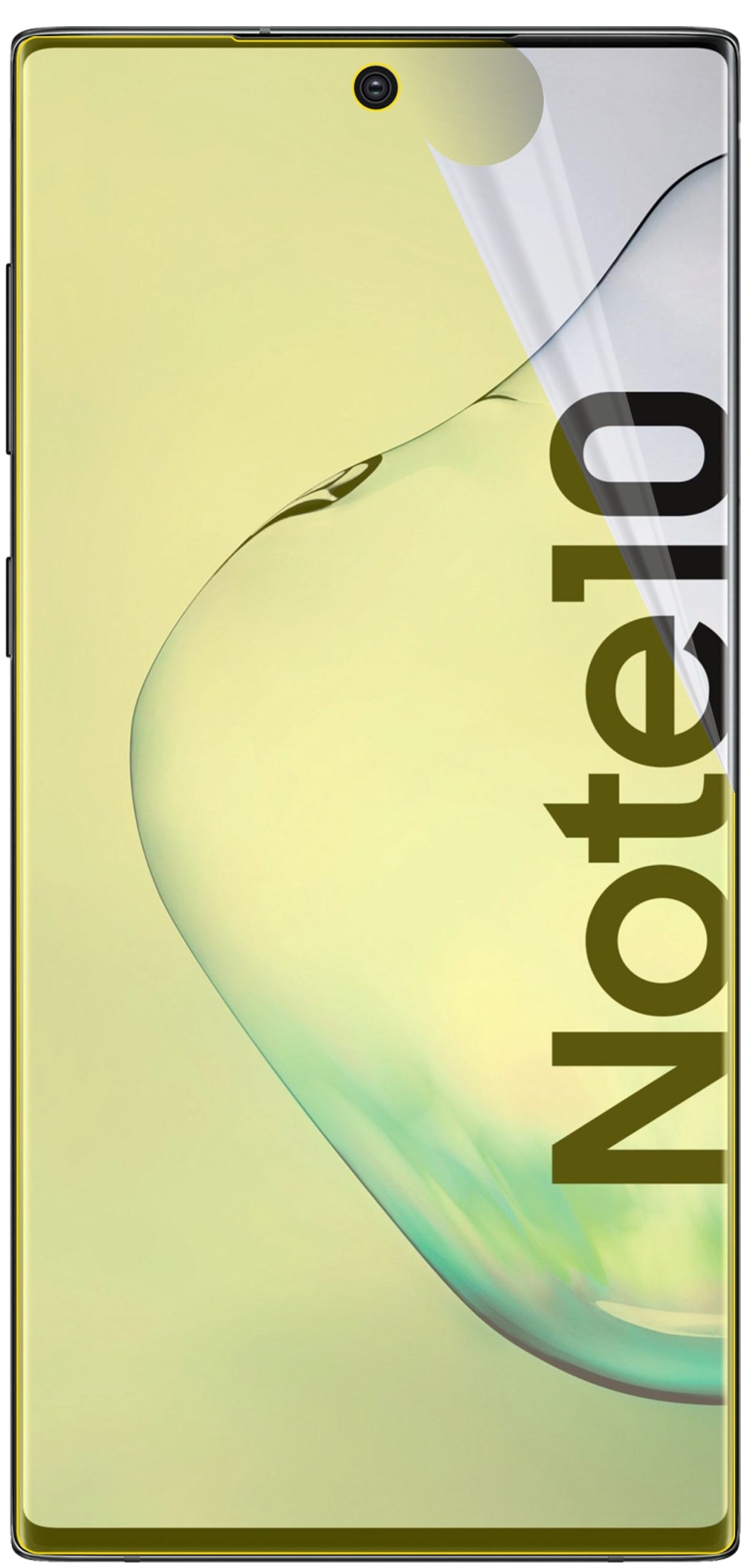 dipos Displayschutz für Samsung Galaxy Note 10 5G, transparente Oberfläche, geringe Dicke und perfekte Passform