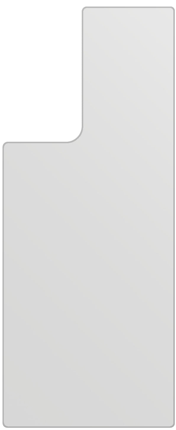dipos Displayschutz für Samsung Galaxy Note 20 5G Rückseite, mattierte Oberfläche, geringe Dicke und perfekte Passform