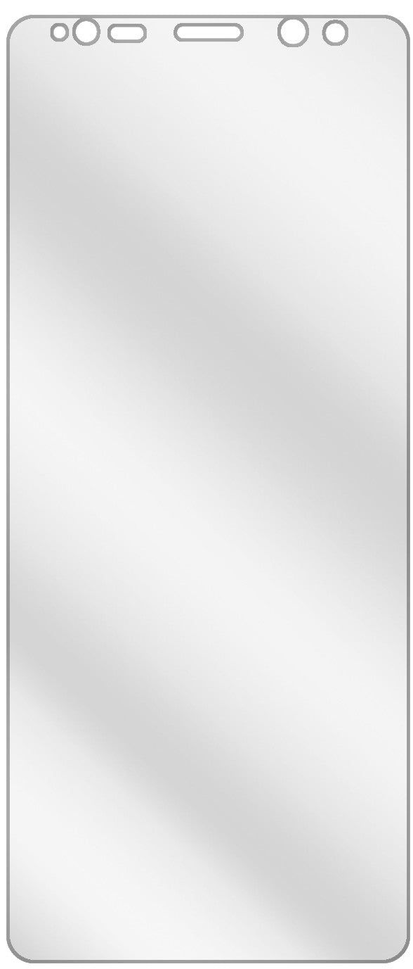 dipos Displayschutz für Samsung Galaxy Note 8, transparente Oberfläche, geringe Dicke und perfekte Passform