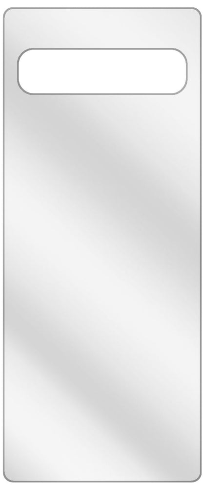 dipos Displayschutz für Samsung Galaxy S10 5G Rückseite, transparente Oberfläche, geringe Dicke und perfekte Passform