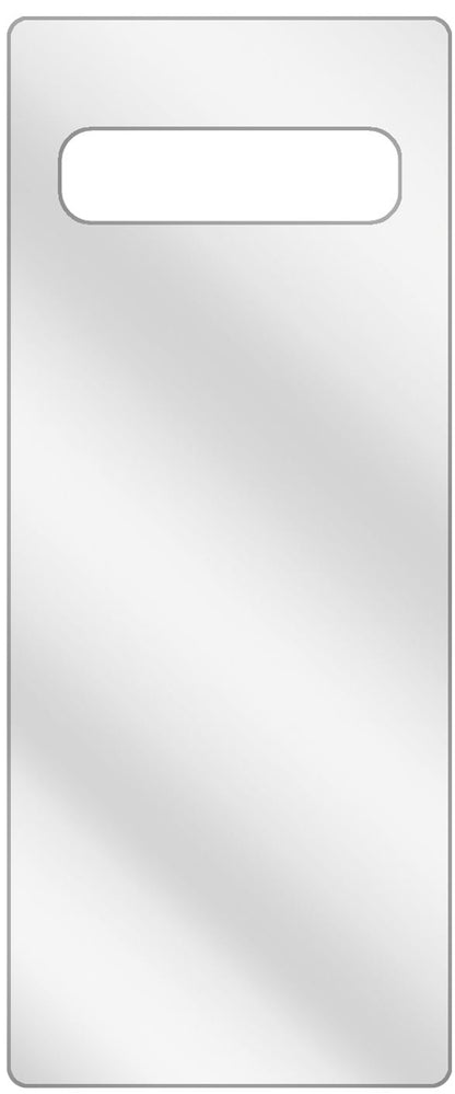 dipos Displayschutz für Samsung Galaxy S10 Plus Rückseite, transparente Oberfläche, geringe Dicke und perfekte Passform
