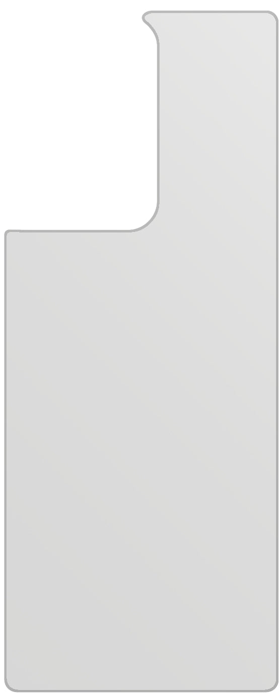 dipos Displayschutz für Samsung Galaxy S20 Ultra Rückseite, mattierte Oberfläche, geringe Dicke und perfekte Passform