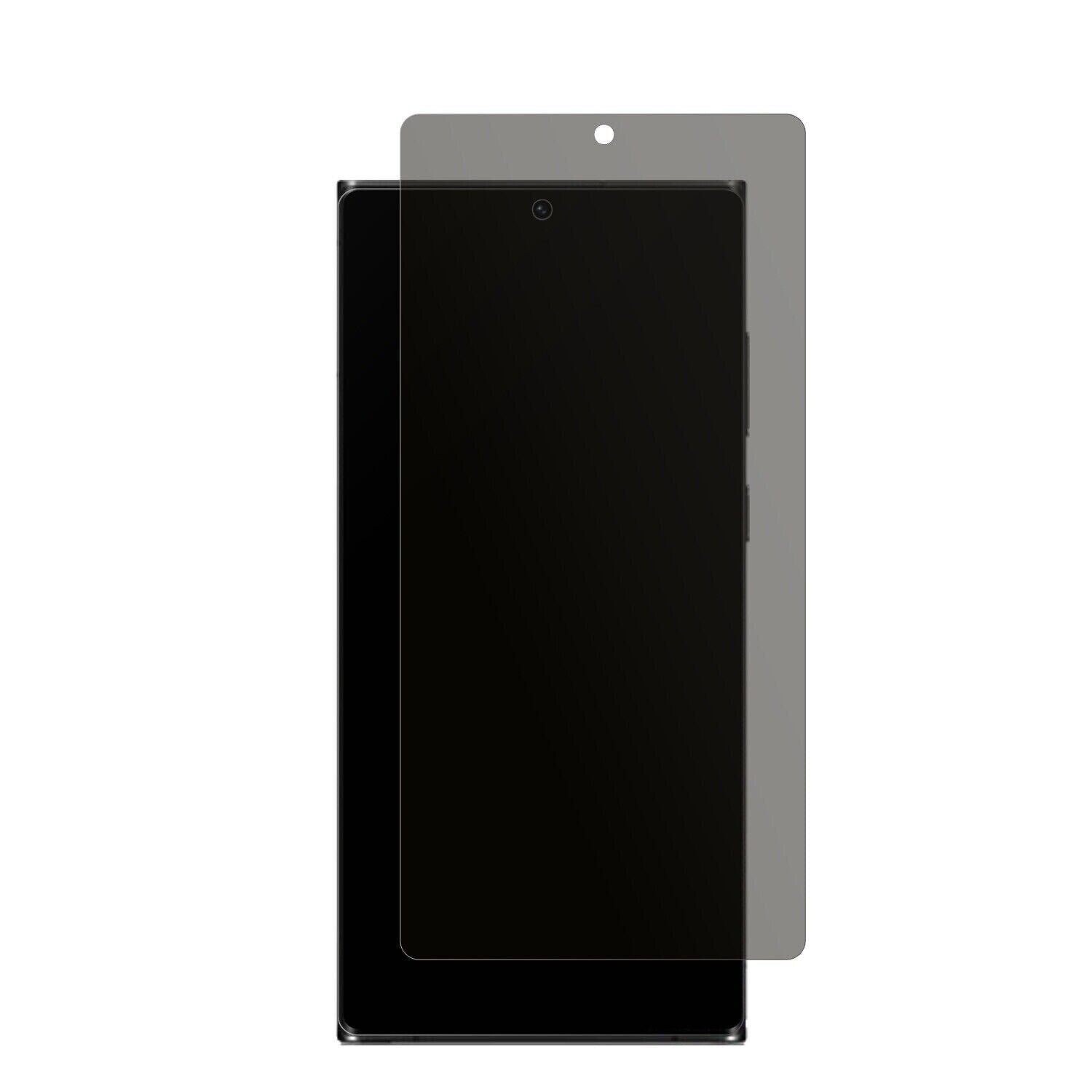 dipos Displayschutz für Samsung Galaxy S23 Ultra, mattierte Oberfläche, Blickschutzfilter und perfekter Passform