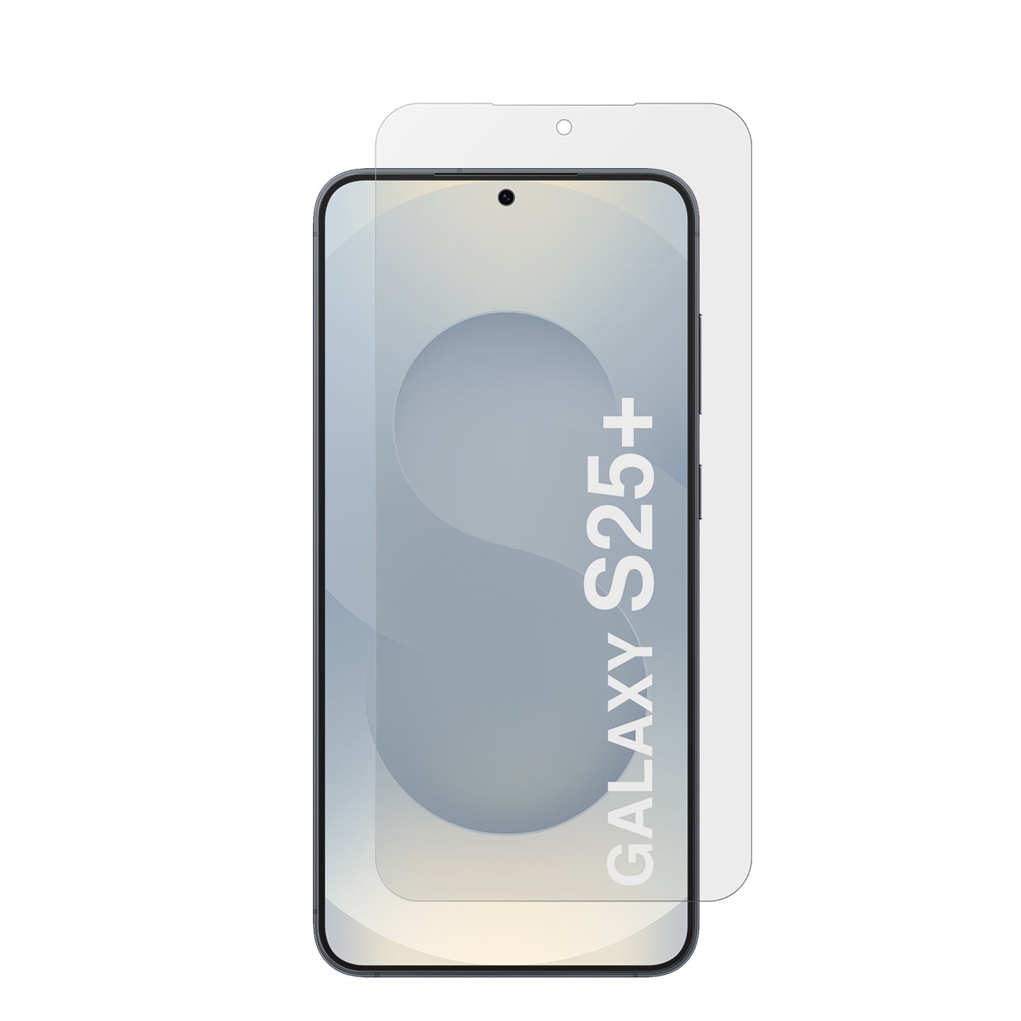 dipos Displayschutz für Samsung Galaxy S25+, mattierte Oberfläche, geringe Dicke und perfekte Passform
