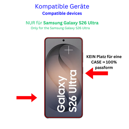 4x Screen Protector for Samsung Galaxy S26 Ultra Protection Crystal Clear dipos