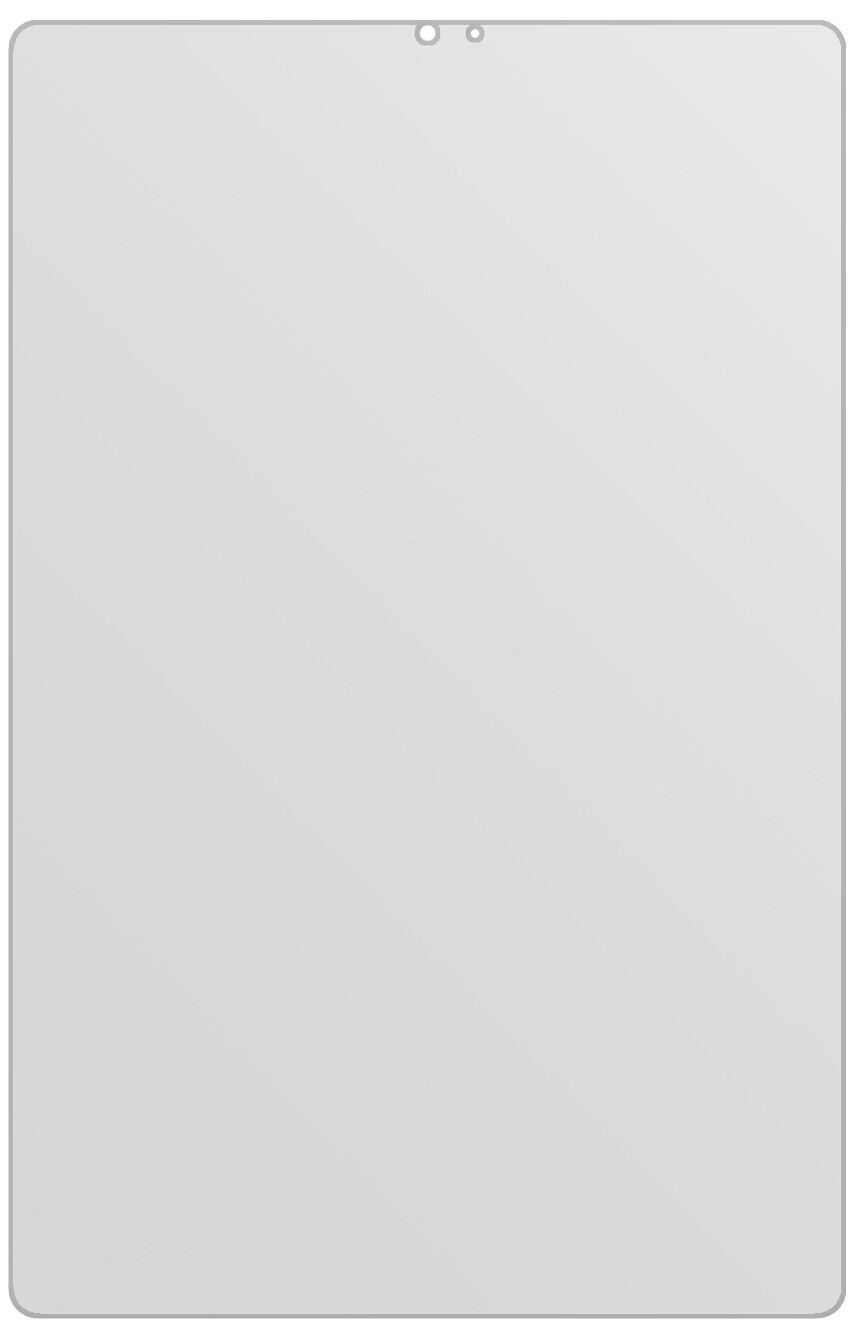 dipos Displayschutz für Samsung Galaxy Tab A 10.1 (2019), mattierte Oberfläche, geringe Dicke und perfekte Passform