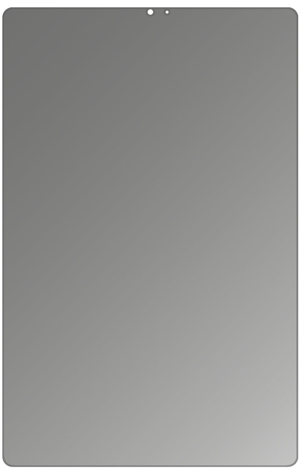 dipos Displayschutz für Samsung Galaxy Tab A 10.1 (2019), mattierte Oberfläche, Blickschutzfilter und perfekter Passform