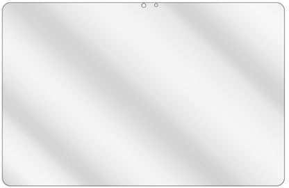 dipos Displayschutz für Samsung Galaxy Tab S7 FE, transparente Oberfläche, geringe Dicke und perfekte Passform