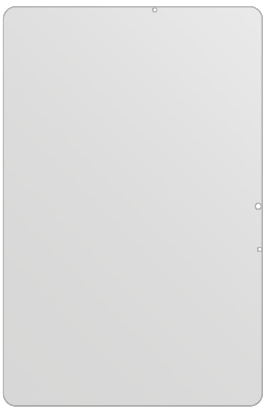 dipos Displayschutz für Samsung Galaxy Tab S7, mattierte Oberfläche, geringe Dicke und perfekte Passform