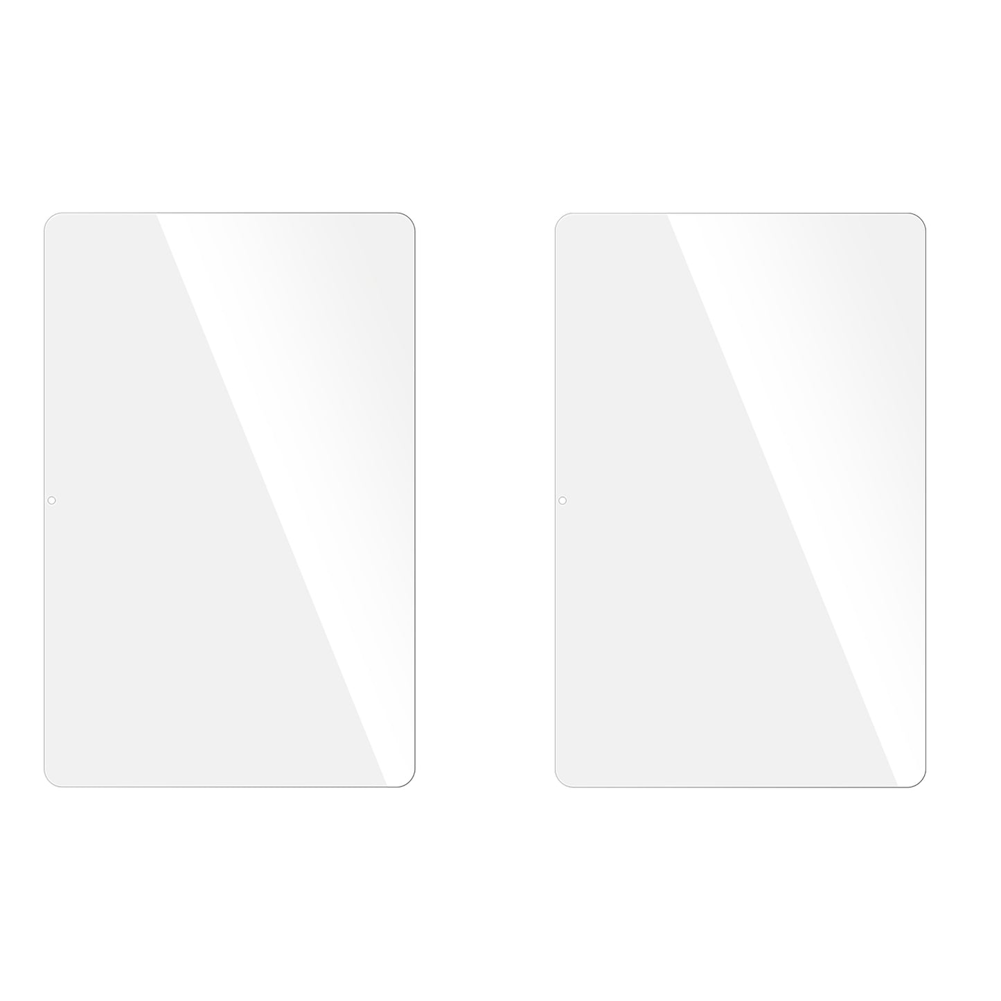 dipos Displayschutz für Samsung Galaxy Tab S9FE+, transparente Oberfläche, geringe Dicke und perfekte Passform