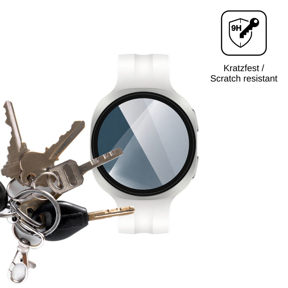 2x Screen Protector for Samsung Galaxy Watch 9 40mm Flexible Glass 9H dipos