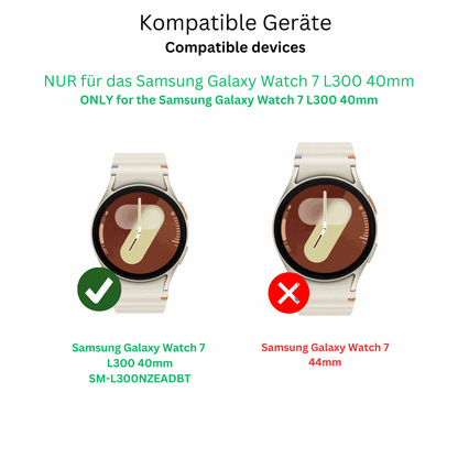 2x Screen Protector for Samsung  Galaxy Watch 7 40mm matte Flexible Glass 9H