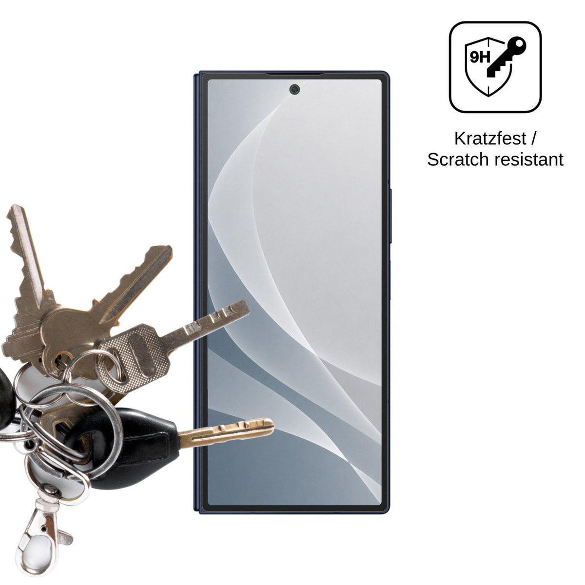 2x Screen Protector for Samsung Galaxy Z Fold6 Outside matte Flexible Glass 9H dipos
