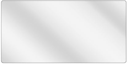 dipos Displayschutz für Samsung RS53K4400SA / EG, transparente Oberfläche, geringe Dicke und perfekte Passform