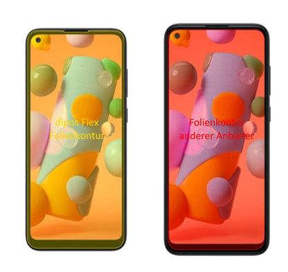 2x Screen Protector for Samsung Galaxy A12 Protective Film covers 100% dipos