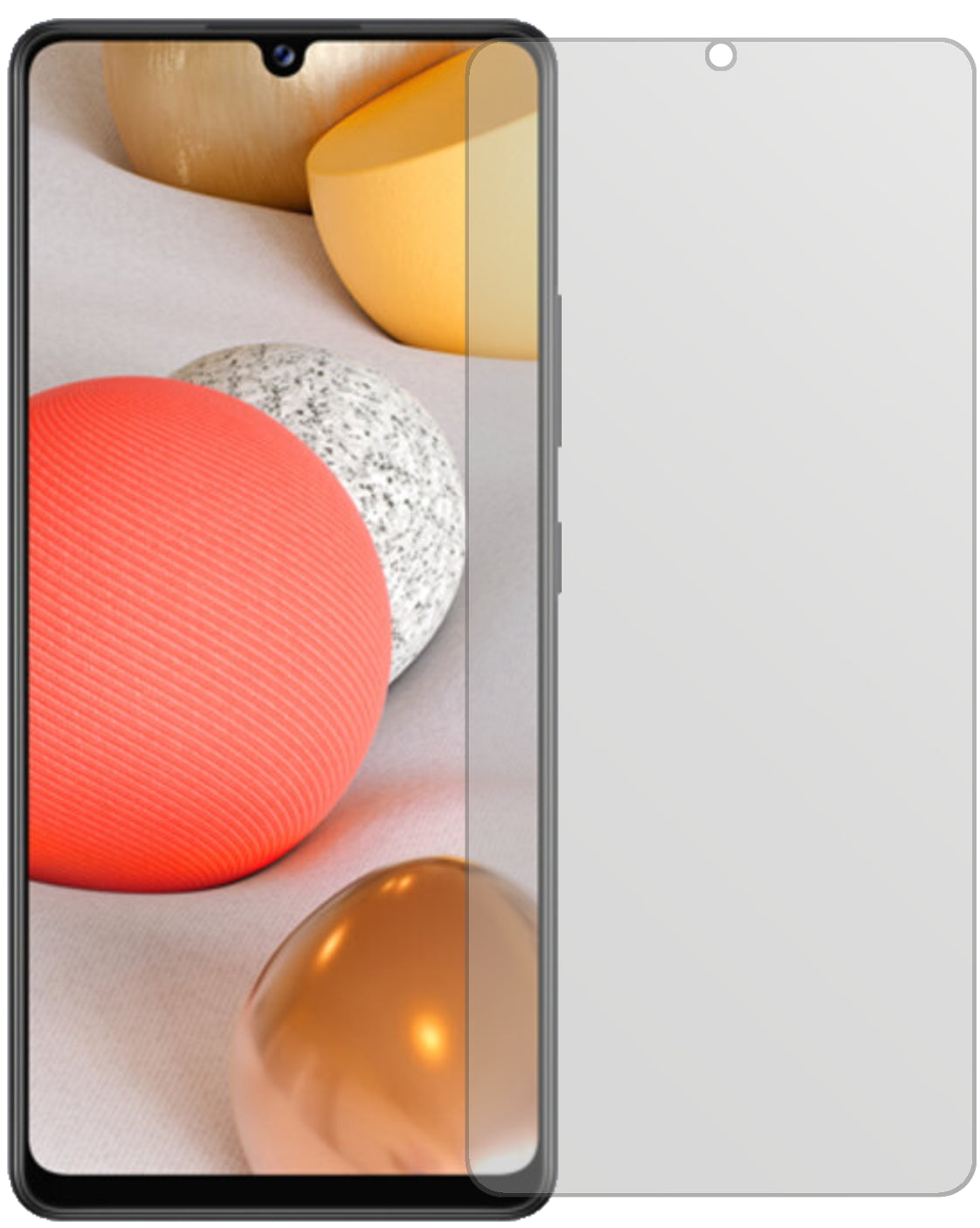 1x Schutzfolie matt für Samsung Galaxy A42 5G Display-Schutzfolie
