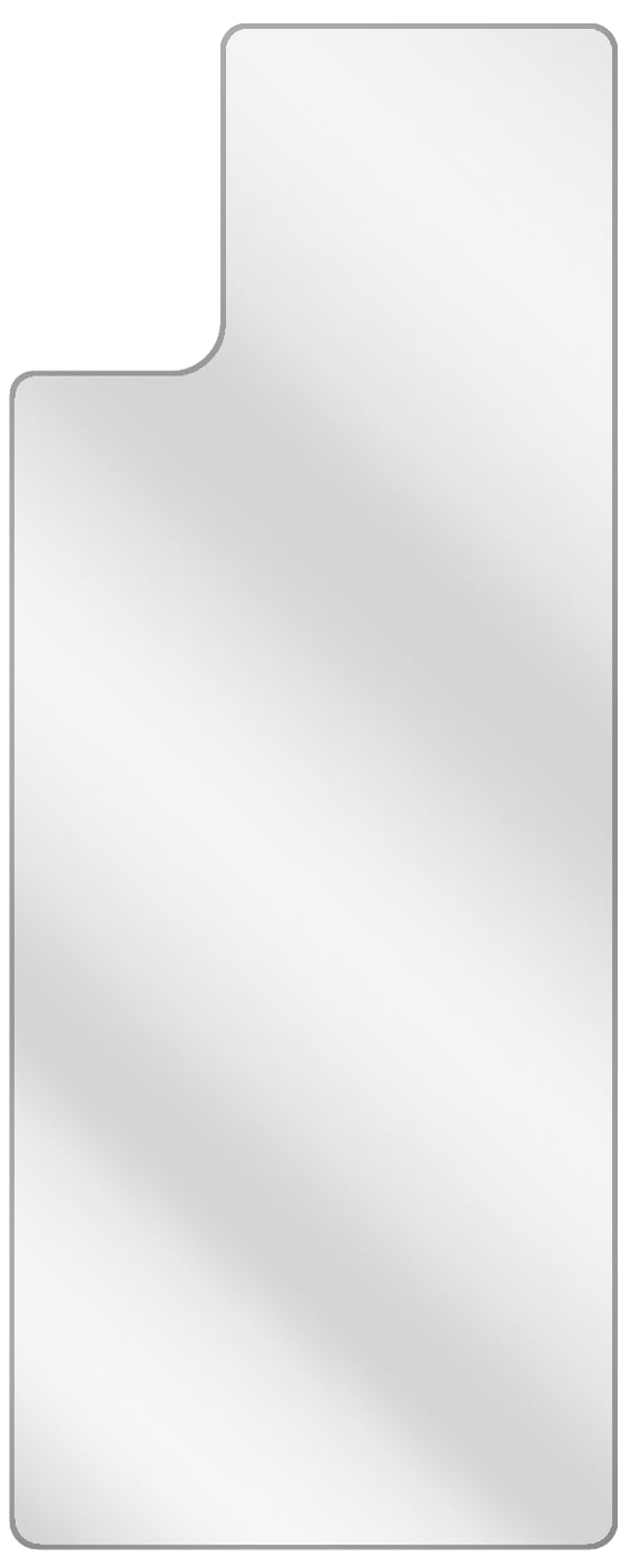dipos Displayschutz für Samsung Galaxy A51 Rückseite, transparente Oberfläche, geringe Dicke und perfekte Passform