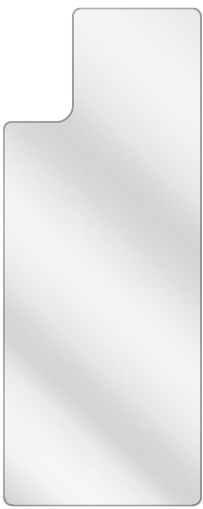 dipos Displayschutz für Samsung Galaxy A51 Rückseite, transparente Oberfläche, geringe Dicke und perfekte Passform