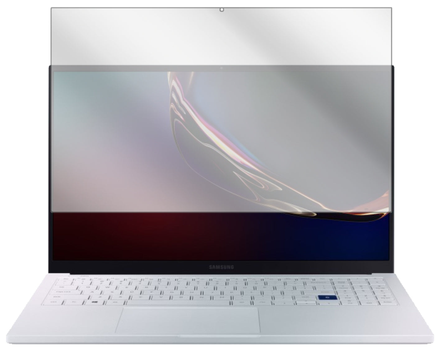 2x Schutzfolie klar für Samsung Galaxy Book Ion 15.6 Zoll Display-Schutzfolie