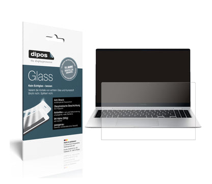 Matte Displayschutzfolie von dipos passend für Samsung Galaxy Book Pro 360 13.3 Zoll, 9H kratzfest und blasenfrei montiert