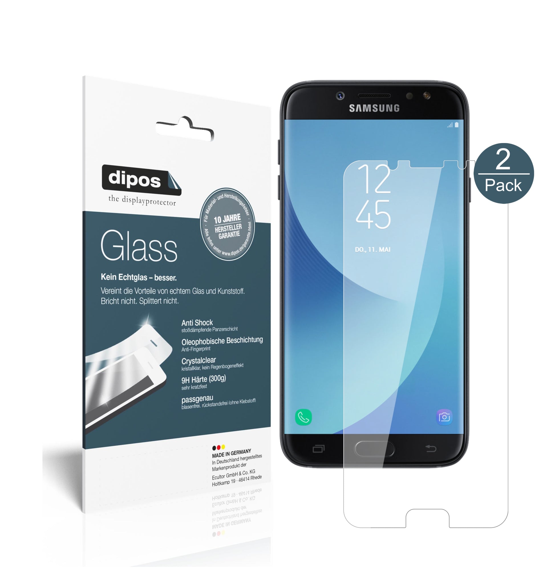 Perfekte Passform und ultimative Qualität: Unser 9H Panzerglas bietet Schutz für Samsung-Galaxy J7 2017