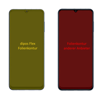 3x Screen Protector for Samsung Galaxy M12 Protective Film covers 100% dipos