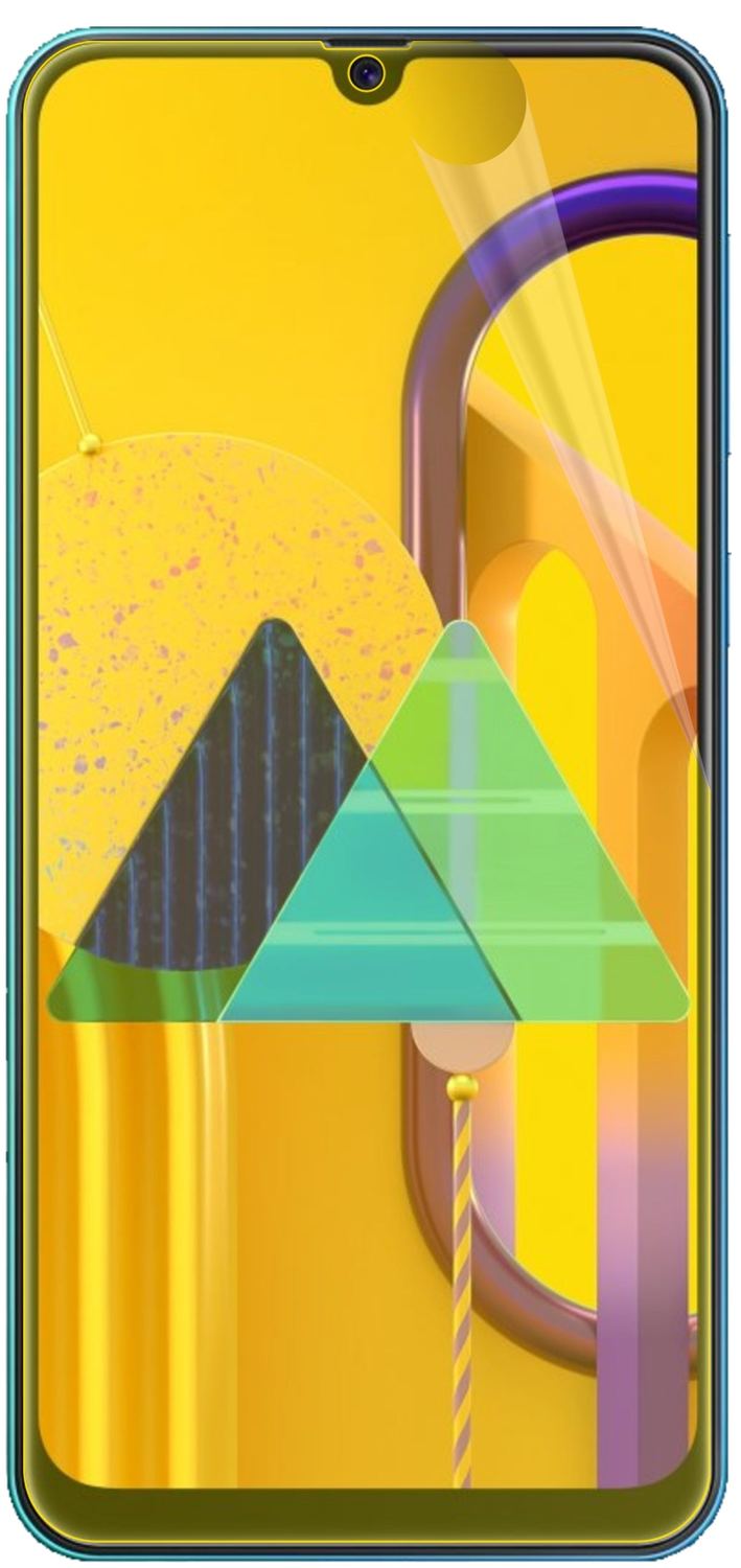 3x Screen Protector for Samsung Galaxy M31s Protective Film covers 100% Flex