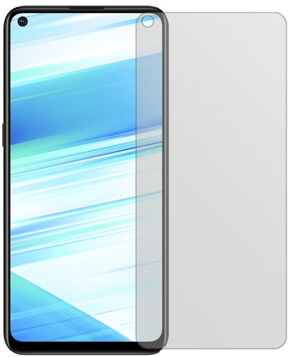 SamsungGalaxy M40 mit aufgebrachter dipos Displayschutzfolie, die lästige Fingerabdrücke minimiert