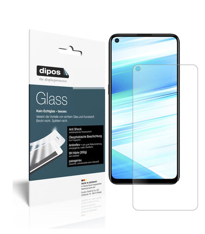 Matte Displayschutzfolie von dipos passend für Samsung Galaxy M40, 9H kratzfest und blasenfrei montiert