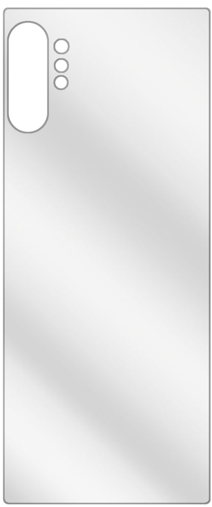dipos Displayschutz für Samsung Galaxy Note 10 Plus Rückseite, transparente Oberfläche, geringe Dicke und perfekte Passform