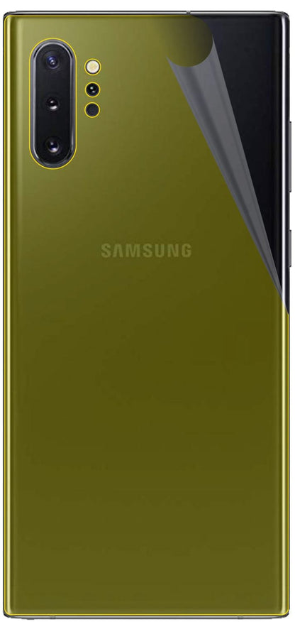 2x Full Cover Back Protector for Samsung Galaxy Note 10 Plus – Covers Curved Edges | dipos