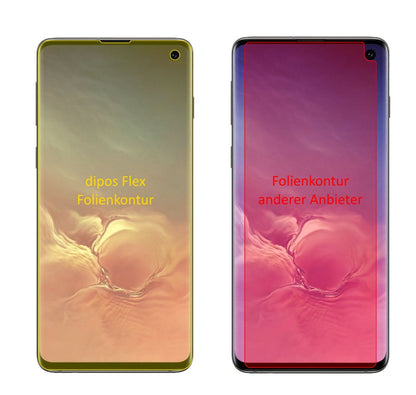 3x Screen Protector for Samsung Galaxy S10 Protective Film covers 100% Flex