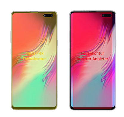 3x Screen Protector for Samsung Galaxy S10 5G Protective Film covers 100% Flex
