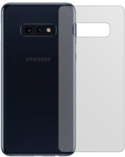 2x Schutzfolie matt für Samsung Galaxy S10e Rückseite Display-Schutzfolie