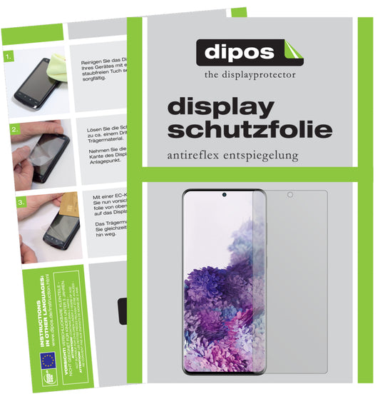 6x Schutzfolie matt für Samsung Galaxy S20 Display-Schutzfolie