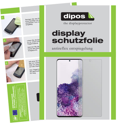 1x Schutzfolie matt für Samsung Galaxy S20 Plus Display-Schutzfolie