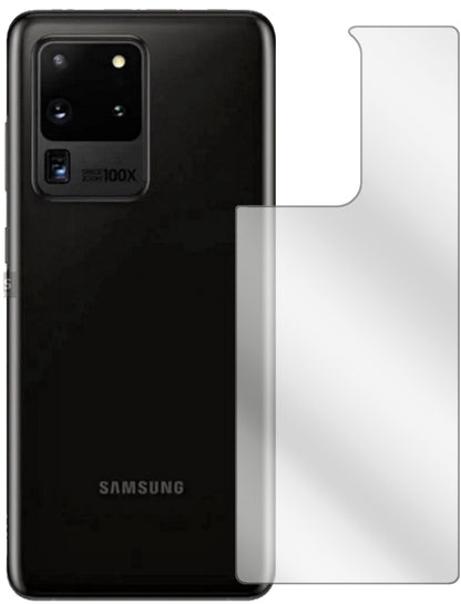 1x Schutzfolie klar für Samsung Galaxy S20 Ultra Rückseite Display-Schutzfolie