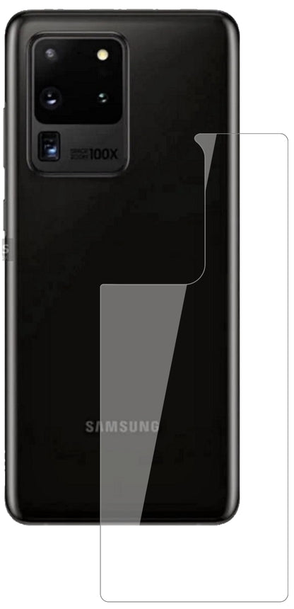 1x 9H Schutzfolie für Samsung Galaxy S20 Ultra Rückseite Panzerfolie