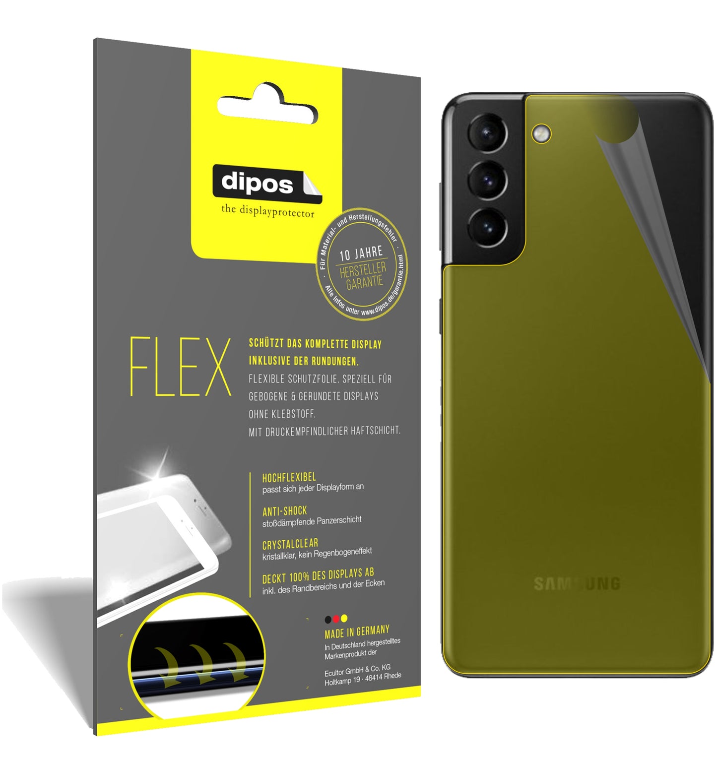 3D Full Cover Displayschutzfolie: Case-freundlicher Schutz mit perfekter Passform für dein Display. 