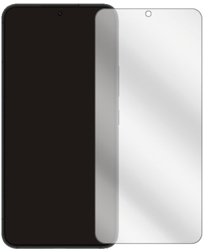SamsungGalaxy S22 Plus mit aufgebrachter dipos Displayschutzfolie, glasklare Darstellung ohne Einschränkungen