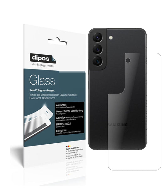 Screen Protector for Samsung Galaxy S22 Plus back matte Flexible Glass 9H dipos